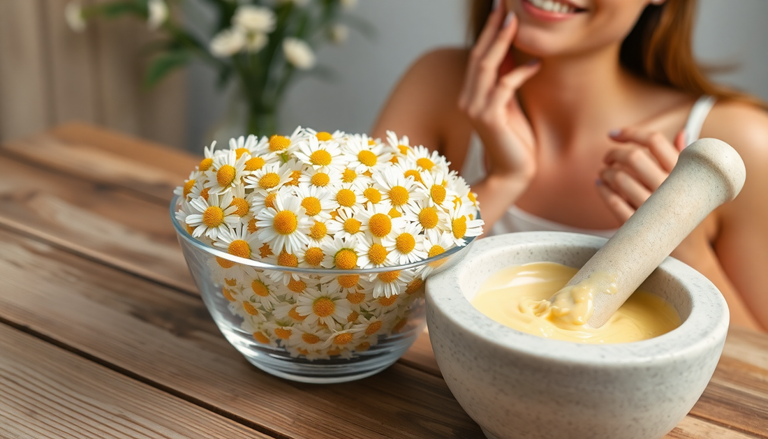 Unveil Your Glow With This DIY Soothing Chamomile Face Mask