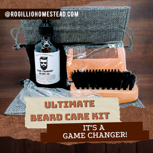 Ultimate Beard Care Kit For Men 'Game Changer' - Rogillio Homestead