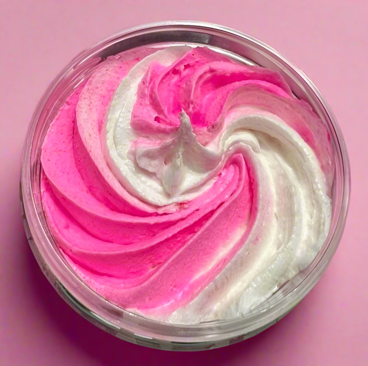 Pink Marshmallow Whipped Foaming Sugar Scrub - Rogillio Homestead