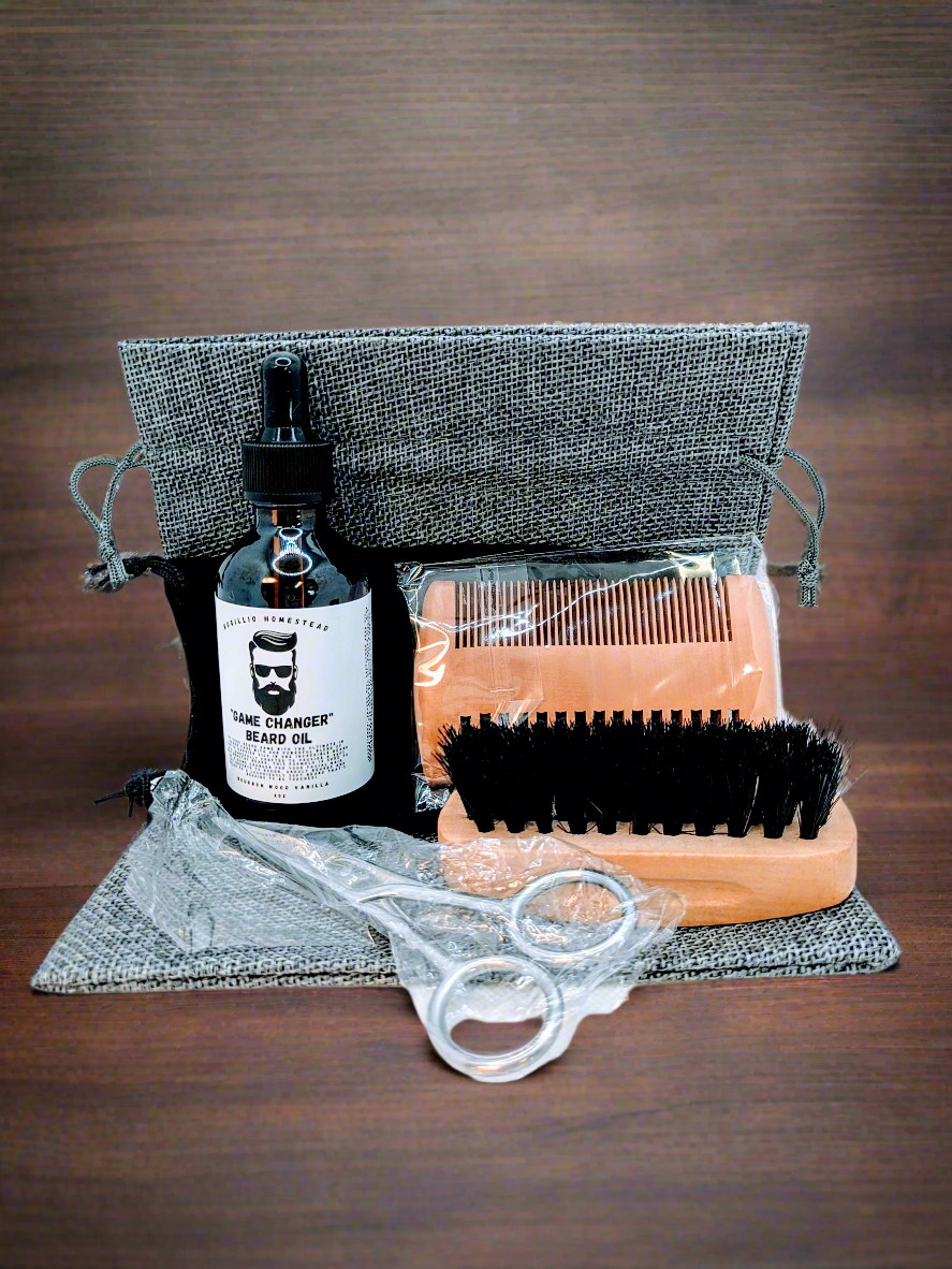 Ultimate Beard Care Kit For Men 'Game Changer' - Rogillio Homestead